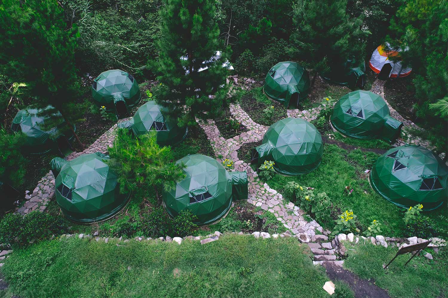 Exclusive Campsite Jungle Domes