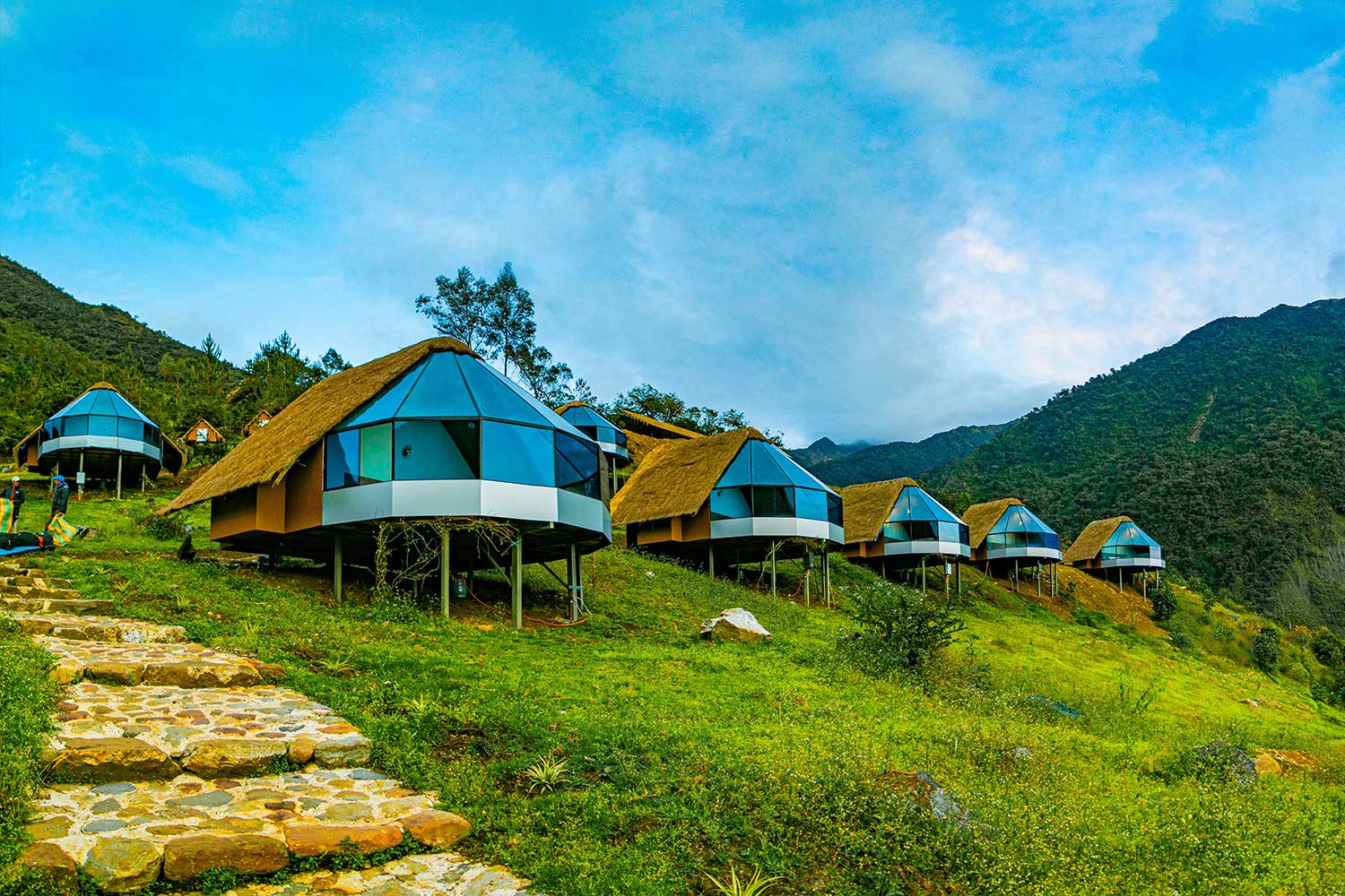 Exclusive Private Campsite Mountain Sky View