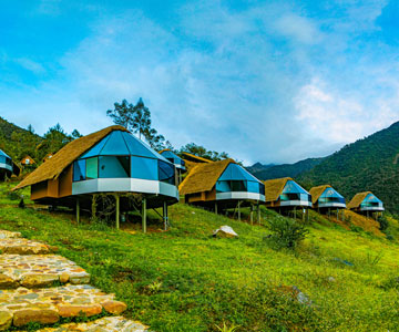 general view of the mountain sky view