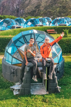 Two boys at Sky Camp
